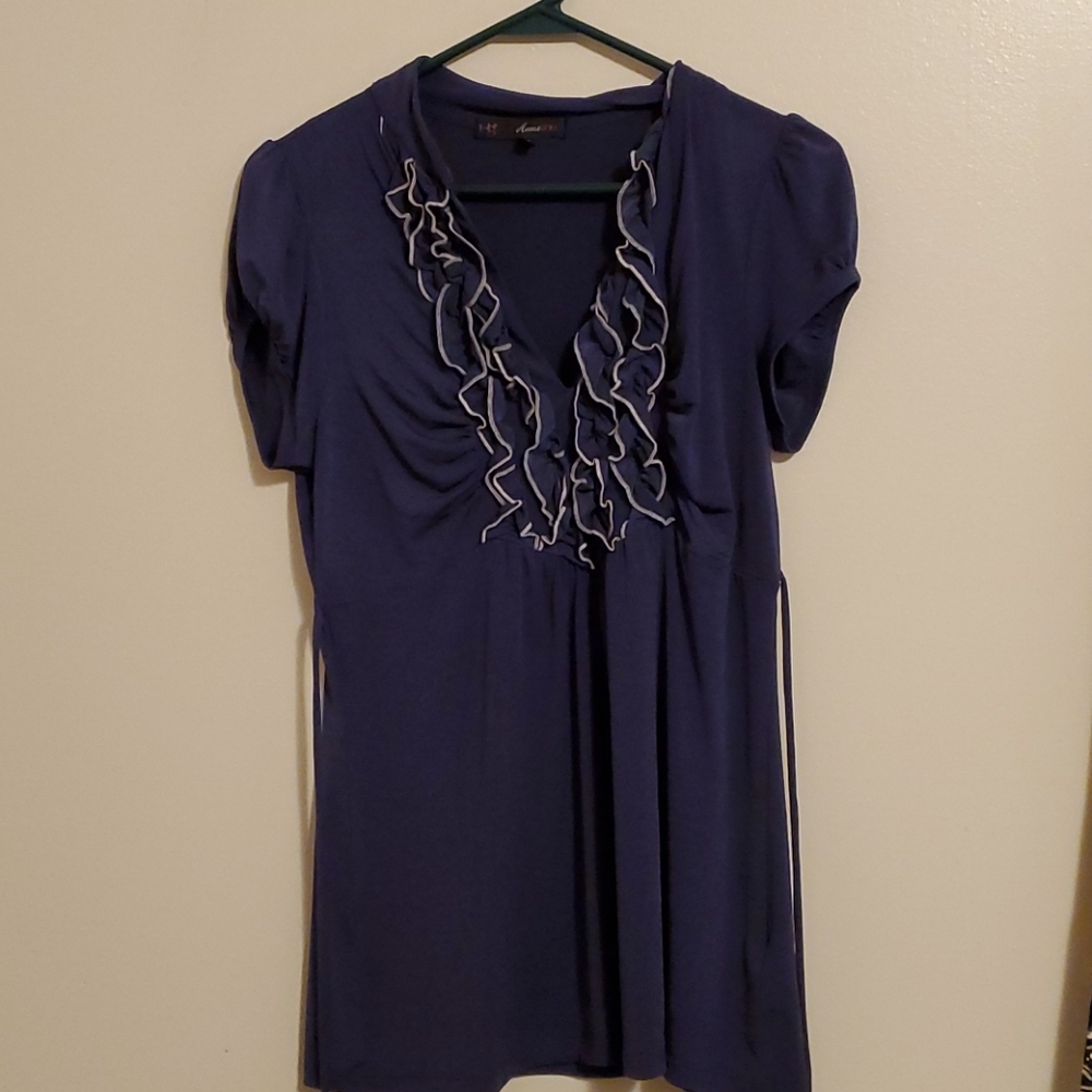 Blue Heartwood Top